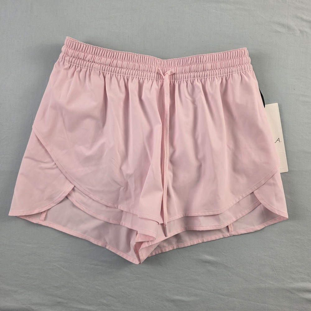 NWT Size XXS CALIA by Carrie Underwood High Rise Step Up Shorts Pink 3" inseam